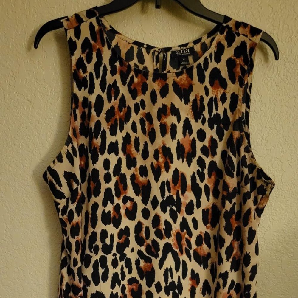 Leopard Print Dress- Size XL